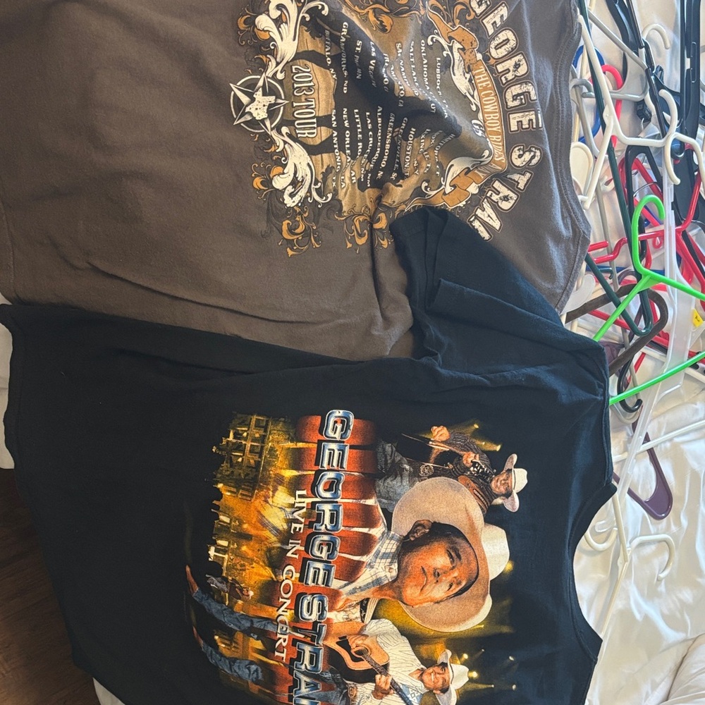 Lot of 3 George Strait Graphic T-Shirts